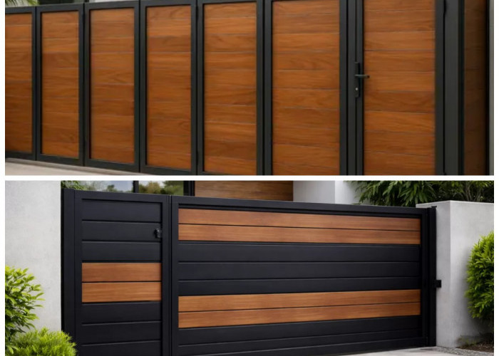 5 Tren Pintu Pagar Dorong Minimalis 2026 yang Bikin Tetangga Melirik!