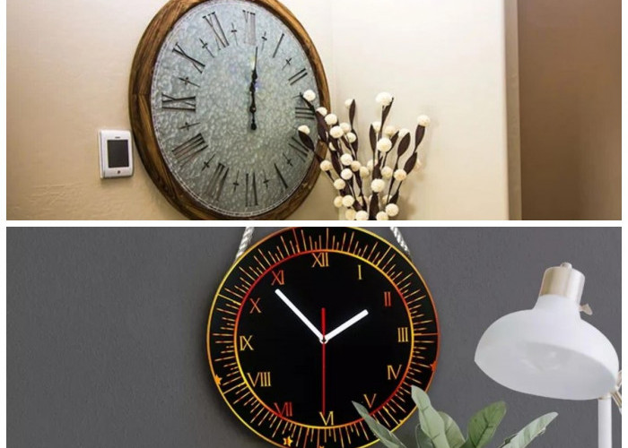 Percantik Interior Rumah dengan Jam Dinding Minimalis dan Stylis