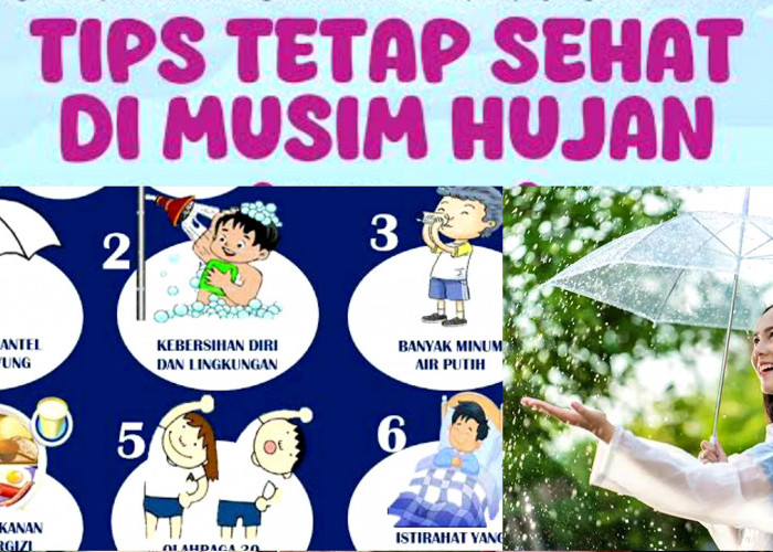 Tetap Sehat Dimusim Hujan. Cukup Lakukan 5 Hal Ini