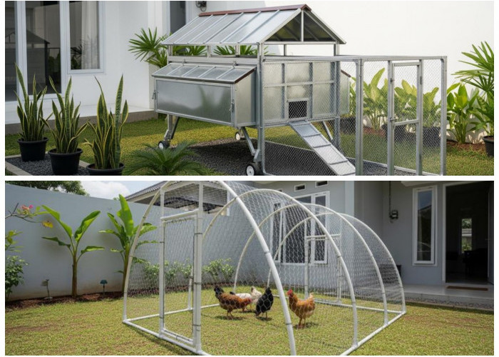 Cara Membuat Kandang Ayam Portable Sendiri: Kuat, Ringan, dan Mudah Dipindahkan
