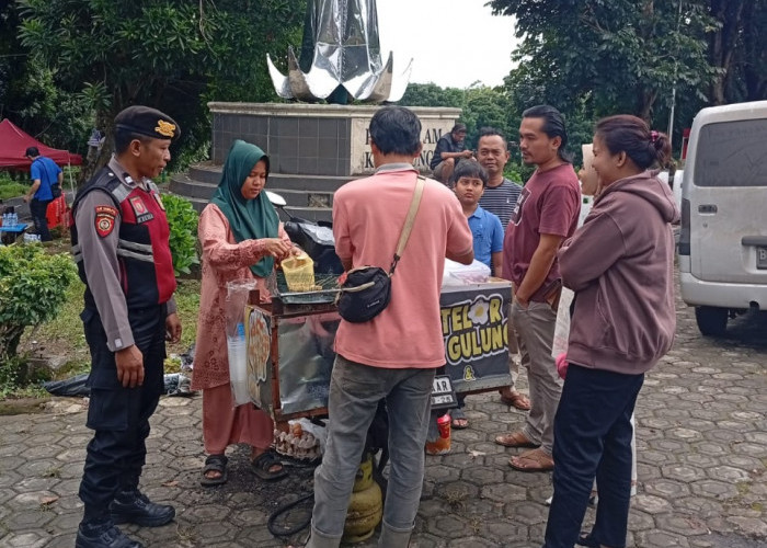 Berikan Rasa Aman di Wisata Gunung Dempo Pagar Alam, Samapta Patroli Dialogis