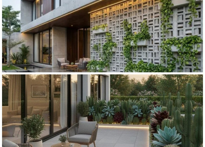 Sejuk Alami dan Kekinian! 7 Desain Teras Roster Rumah Modern yang Estetik