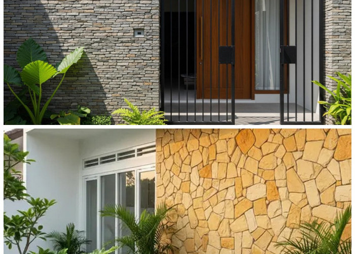 Pilihan Batu Alam Terbaru 2026 untuk Dinding Teras, Estetika Natural dan Elegan