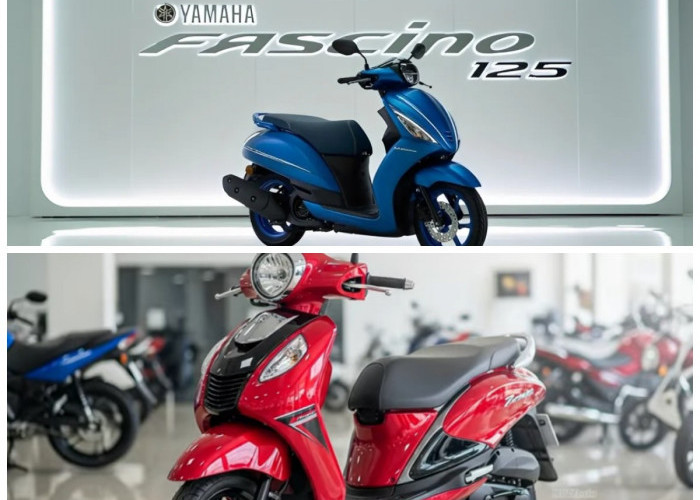 Tampil Elegan dan Canggih, Yamaha Fascino 125 2026 Siap Temani Aktivitas Perkotaan