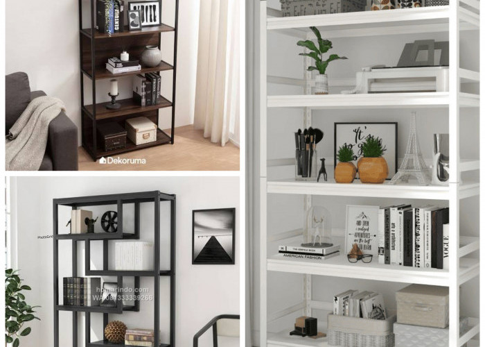 Rak Besi Minimalis, Solusi Cerdas Menata Rumah agar Rapi, Modern, dan Tidak Sumpek!