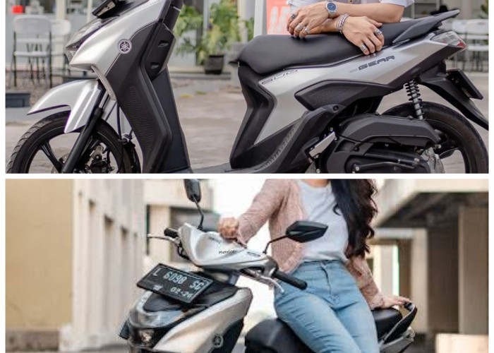 Motor Matic Andalan Keluarga, Yamaha Gear Ultima Hybrid Kini Lebih Stylish dan Canggih!