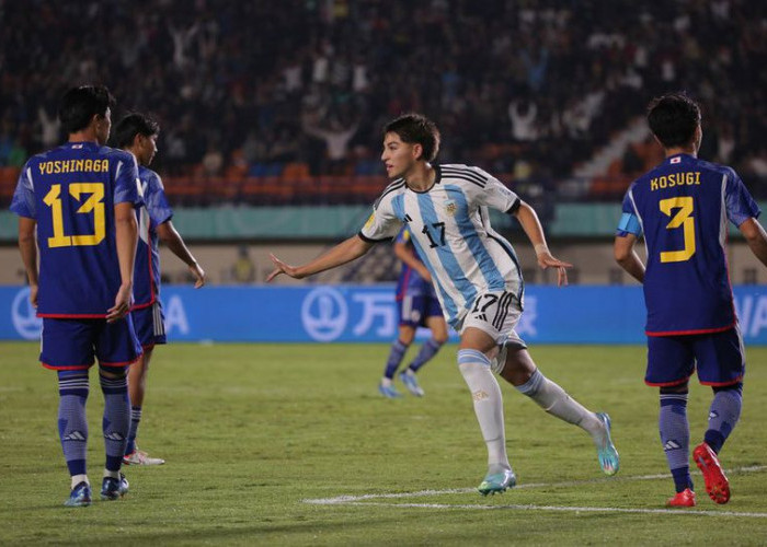 PIALA DUNIA U-17 : Sepakan Spektakuler Junior Messi Menangkan Argentina Saat Jumpa Jepang