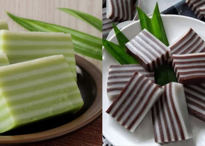  Bikin Ngiler! Inilah Resep Kue Lapis Tepung Beras yang Kenyal dan Lembut