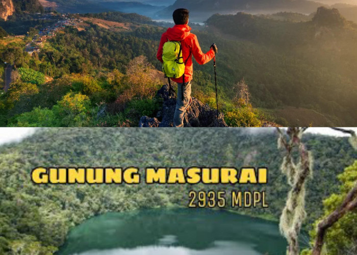 Gunung Masurai Jambi, Gunung Unik Yang Ada Danau Vulkanik Diatasnya! 