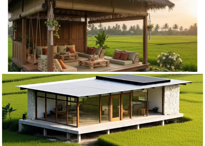 9 Inspirasi Pondok Pinggir Sawah 2026, Konsep Minimalis Mewah dengan Sentuhan Alam Tropis