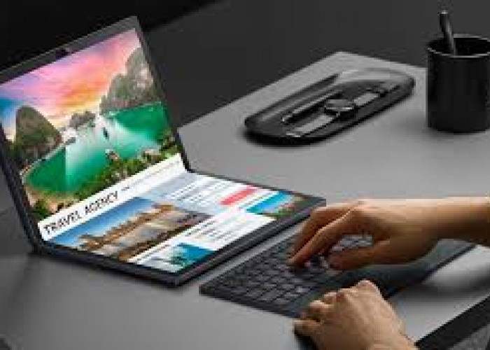 Fleksibilitas, Ini Asus Zenbook 17 Fold OLED, Laptop Revolusioner dengan Layar Dilipat.