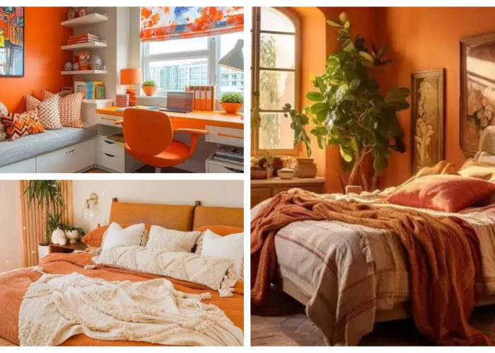 Kamar Orange yang Nyaman dan Stylish: 5 Ide Desain Aesthetic untuk Semua Usia
