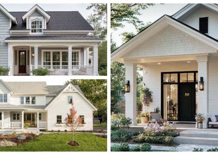 Hunian Berkelas ala Amerika: 11 Desain Rumah American Style yang Elegan dan Modern