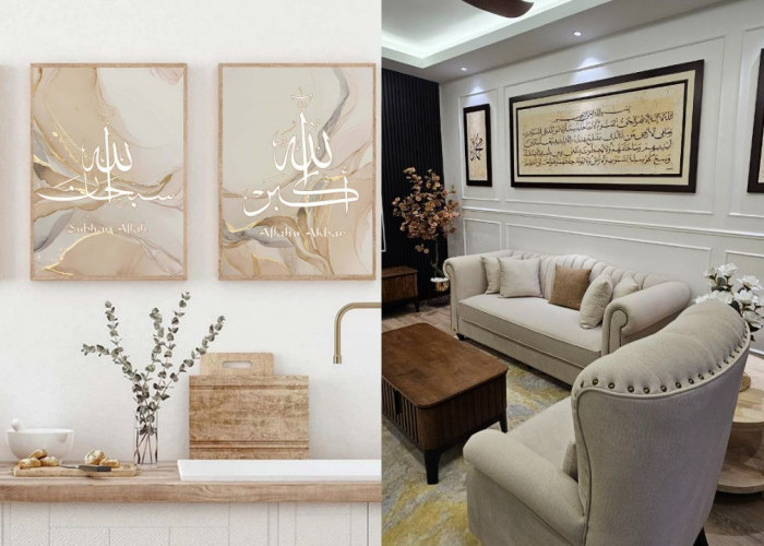 Pilihan Kaligrafi Dinding Ruang Tamu yang Cocok untuk Berbagai Konsep Interior!