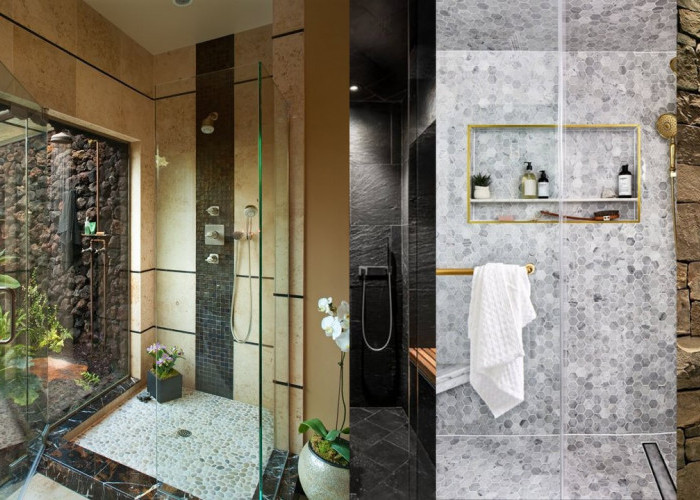 Ide Desain Kamar Mandi dengan Shower untuk Rumah Minimalis Masa Kini!
