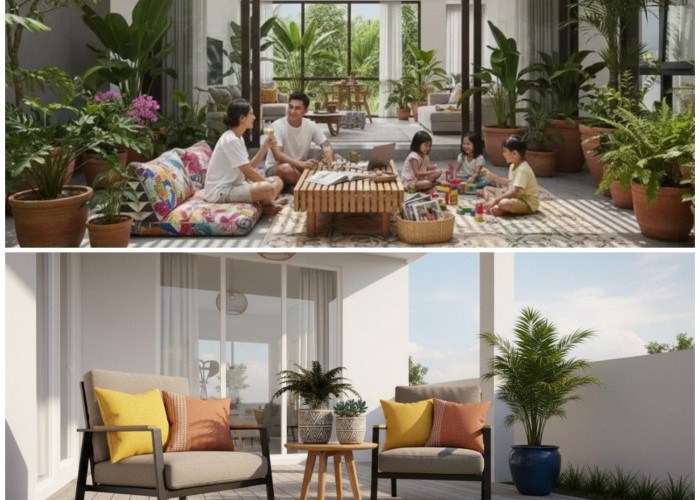 Teras Sempit Jadi Spotlight! 6 Trik Padu Padan Warna Bantal & Pot yang Bikin Tetangga Melirik