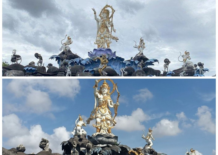 Sejarah Patung Titi Banda: Legenda Ramayana yang Menjadi Ikon Budaya di Gerbang Kota Denpasar!