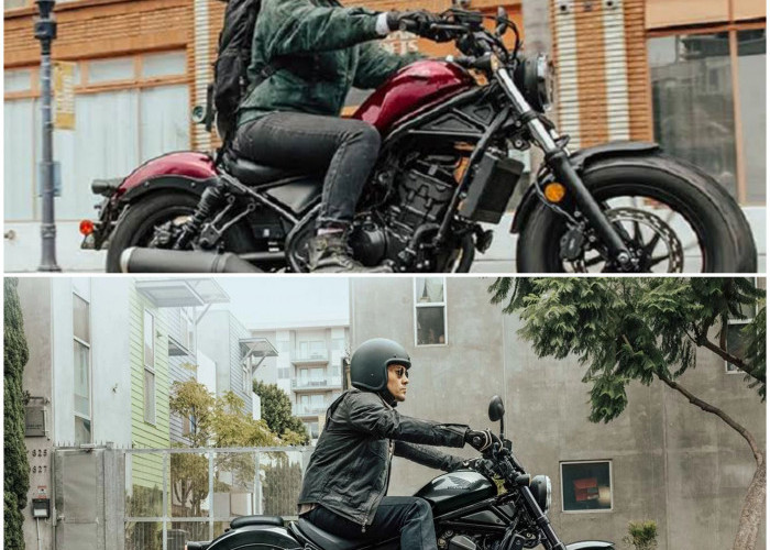 Honda Rebel 1100T, Motor Cruiser 1.084 cc Bertenaga, Gagah dan Nyaman, Pecinta Touring Wajib Tau!