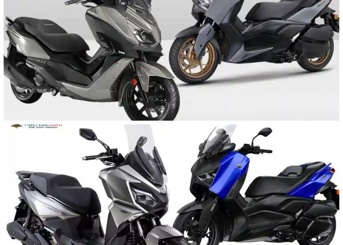 SYM Joyride 300 atau Yamaha XMAX 300? Ini Perbandingan Lengkap Fitur, Performa, dan Harga