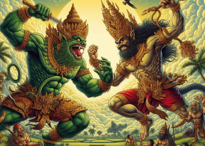 Pertarungan Rangga Lawe dan Kebo Anabrang, Kisah Heroik dan Tragis dari Kidung Rangga Lawe