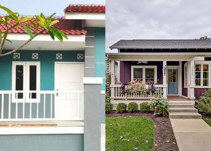 Inspirasi Warna Cerah untuk Tampak Depan Rumah Minimalis yang Menarik Perhatian!