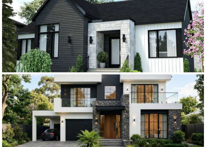 Inspirasi Rumah Minimalis Monokrom 2026: Perpaduan Hitam Putih yang Simpel tapi Berkelas