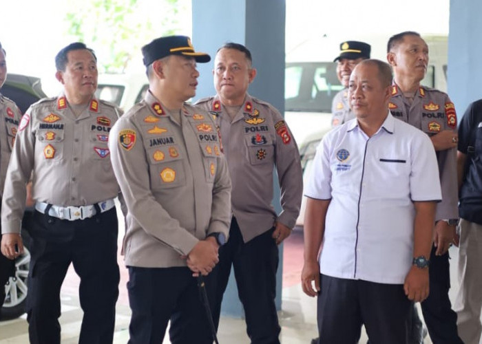 Pantau Kondusifitas di Objek Vital, Kapolres Pagar Alam Kunjungi Bandara Atung Bungsu