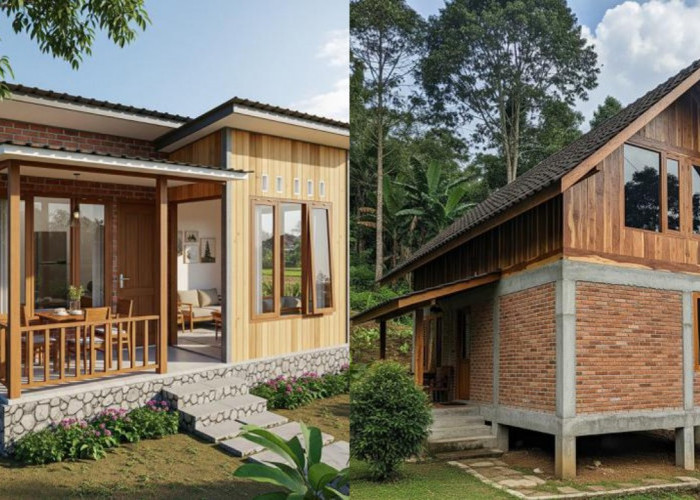 10 Model Rumah Sederhana Setengah Tembok, Hemat Biaya tapi Tetap Kokoh!