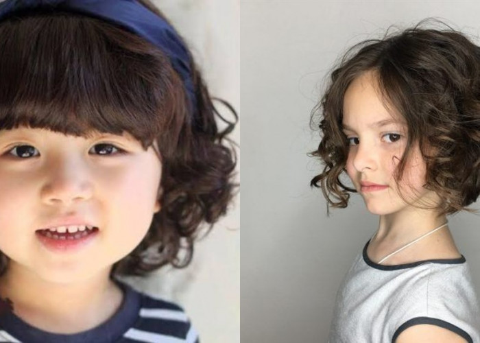 Model Rambut Anak Perempuan Keriting Terbaru, Tampil Manis dan Tetap Nyaman Beraktivitas
