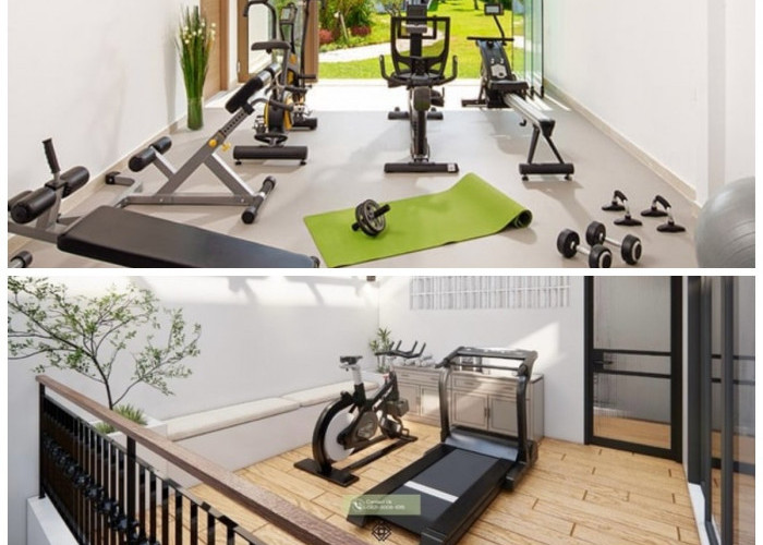 Inspirasi Gym di Rumah: Perpaduan Ruang Olahraga Indoor dan Outdoor yang Fungsional