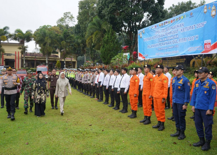 Wawako Hadiri Apel Gelar Pasukan Operasi Ketupat 2026
