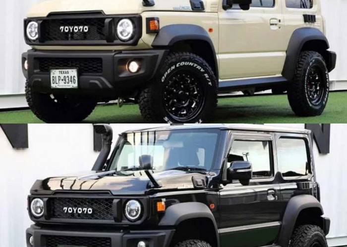 Saksikan secara langsung modifikasi Suzuki Jimny menjadi SUV off-road yang menyerupai Toyota Land Cruiser Seri