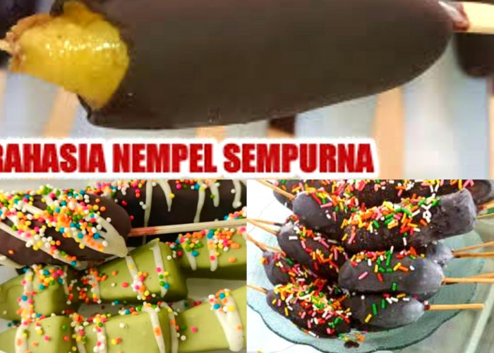 Cara Bikin Es Kul-kul Rumahan dengan Coklat yang Nempel