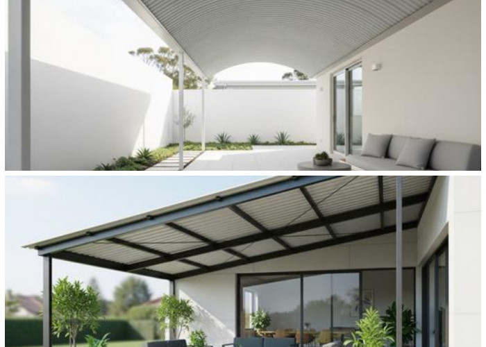 7 Desain Atap Teras Spandek Kekinian untuk Tampilan Rumah yang Elegan dan Modern