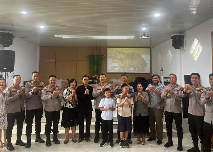 Jaga Toleransi Antarumat Beragama, Kapolres Pagar Alam Kunjungi Gereja Methodist