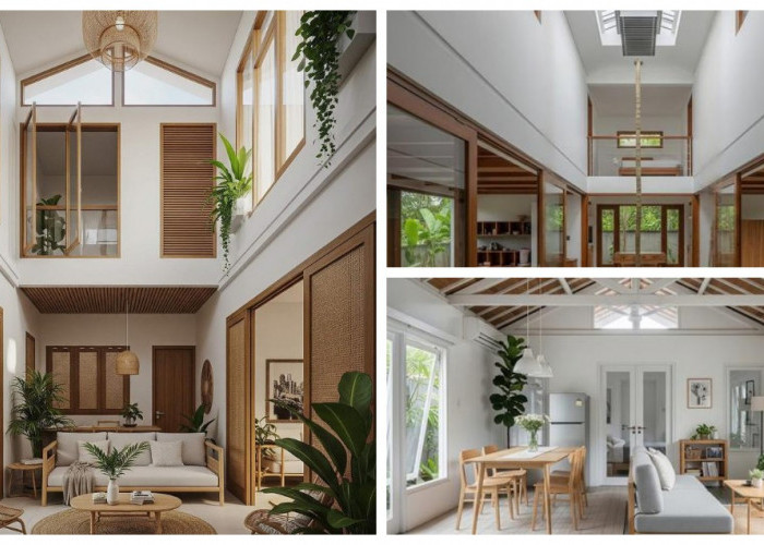 7 Desain Rumah Kecil dengan Plafon Tinggi: Anti Panas, Anti Jamur, Nyaman di Iklim Tropis