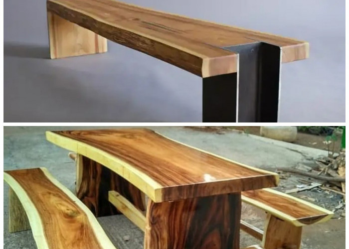 Model Kursi Kayu Panjang yang Stylish dan Awet, Cocok untuk Ruang Tamu hingga Teras