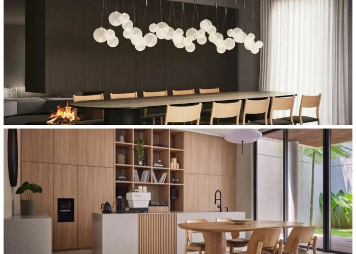 Sulap Ruang Makan Lebih Elegan! 5 Lampu Gantung Estetik Ini Bikin Nuansa Bak Restoran Bintang Lima