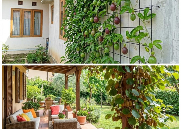 5 Pohon Buah Merambat yang Cocok untuk Rumah Minimalis: Estetik, Sejuk, dan Menghasilkan!