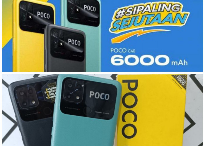 Harga Sejutaan, POCO C40 Tawarkan Spesifikasi Tangguh untuk Main Mobile Legends Lancar