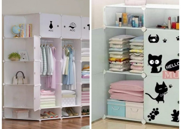 10 Model Lemari Portable Modern yang Bikin Kamar Kos dan Rumah Lebih Rapi dan Nyaman
