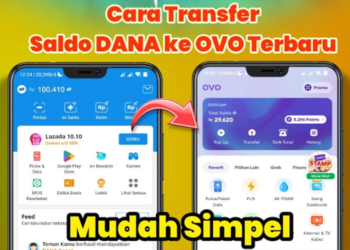 Bingung Transfer Saldo DANA ke OVO dan GoPay? Begini Solusinya!