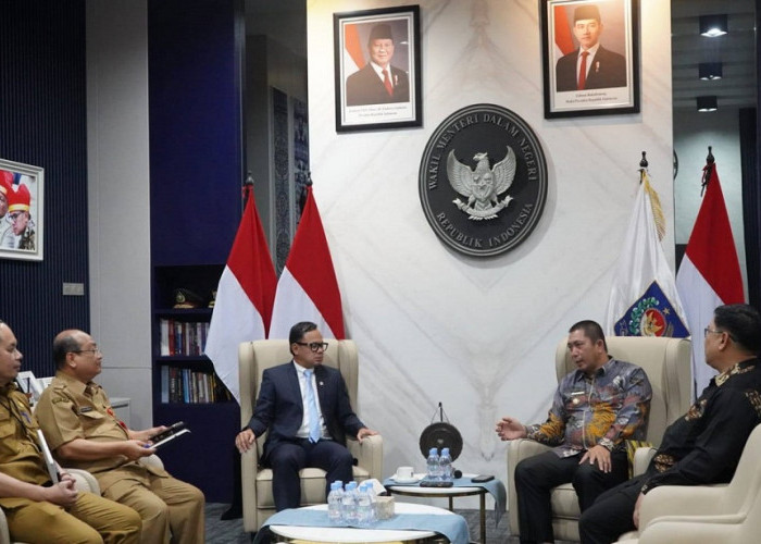 Audiensi ke Kemendagri, Walikota Pagar Alam Sinergikan Program Pembangunan Daerah