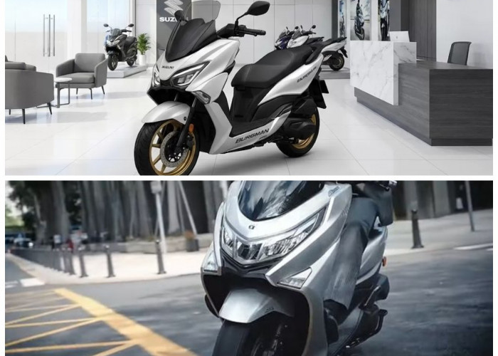 Siap Rebut Takhta Skutik 150cc : Suzuki Burgman 150 Muncul dengan Performa Gahar dan Desain Sporty