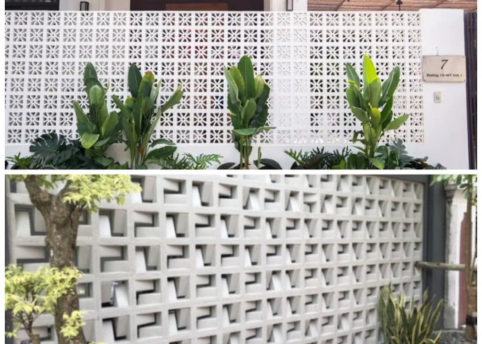 Lagi Tren! Roster Dinding Jadi Incaran Rumah Minimalis Modern, Begini Cara Pasang yang Benar