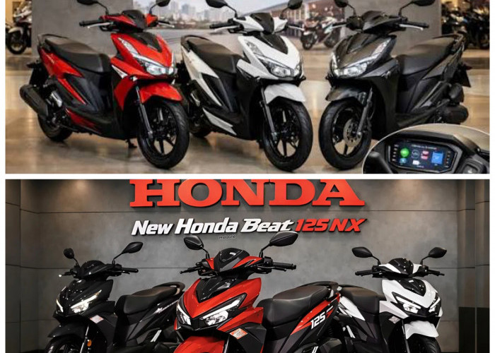 Honda BeAT 125 Generasi Baru Resmi Hadir, Desain Sporty dan Tenaga Mesin Kini Lebih Agresif!