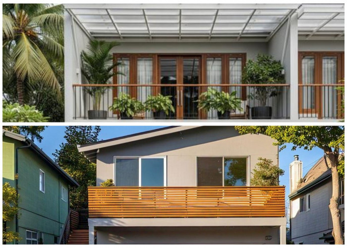 7 Model Balkon di Atas Garasi Rumah Minimalis: Paduan Sempurna Antara Keamanan dan Estetika