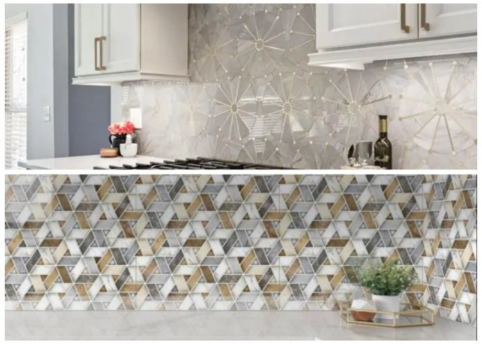 Dapur Anti Membosankan! Pasang Keramik Mozaik pada Backsplash untuk Suasana Memasak yang Lebih Ceria