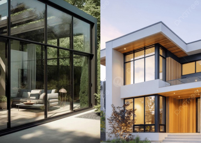  Inspirasi Rumah Tampak Depan Kaca Terbaru 2026, yang Bikin Hunian Terlihat Futuristik!