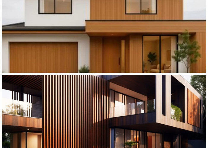 Tren Desain Fasad Rumah Kayu Terbaru 2026, Elegan dan Estetik dari Tampak Depan
